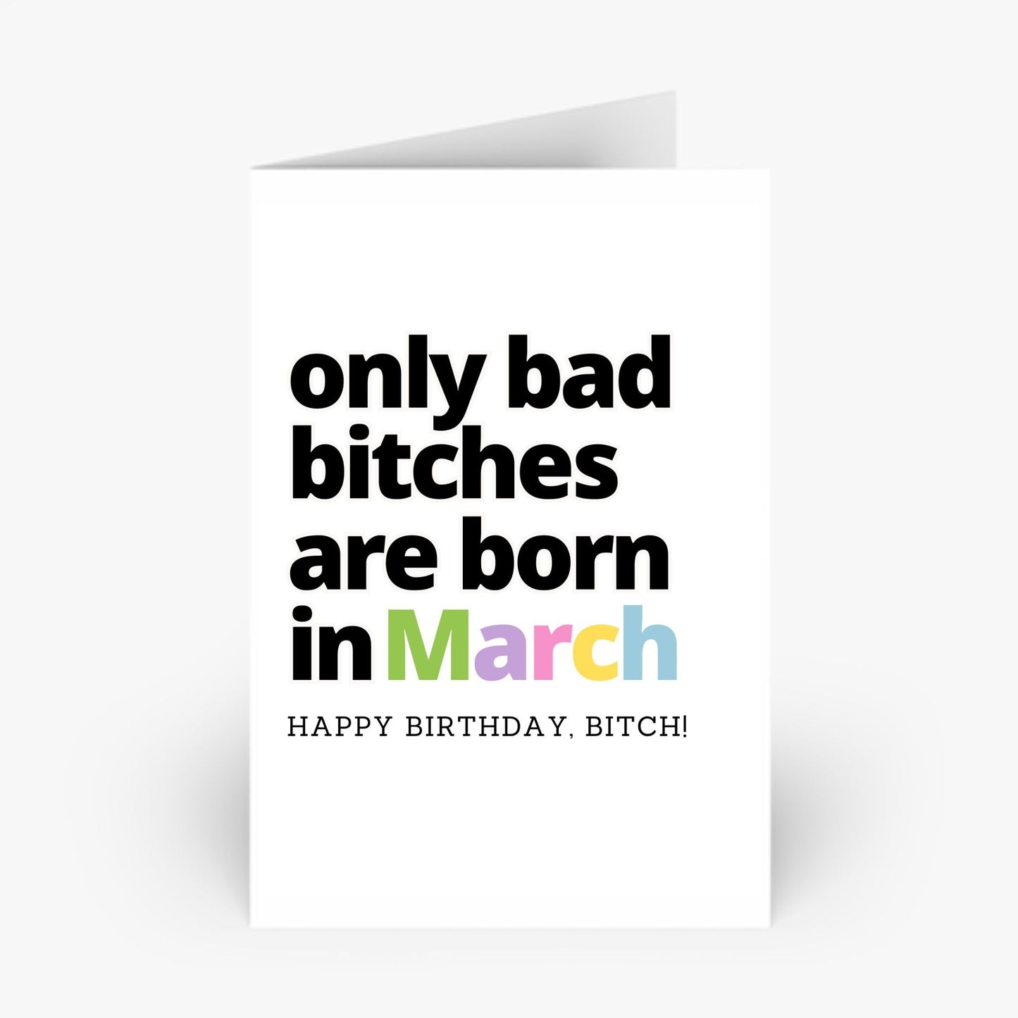 March Birthday Card