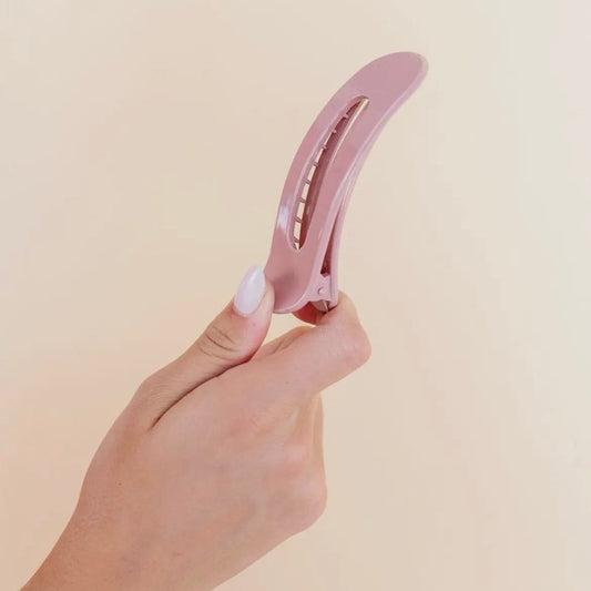 Glossy Flat Claw Clip