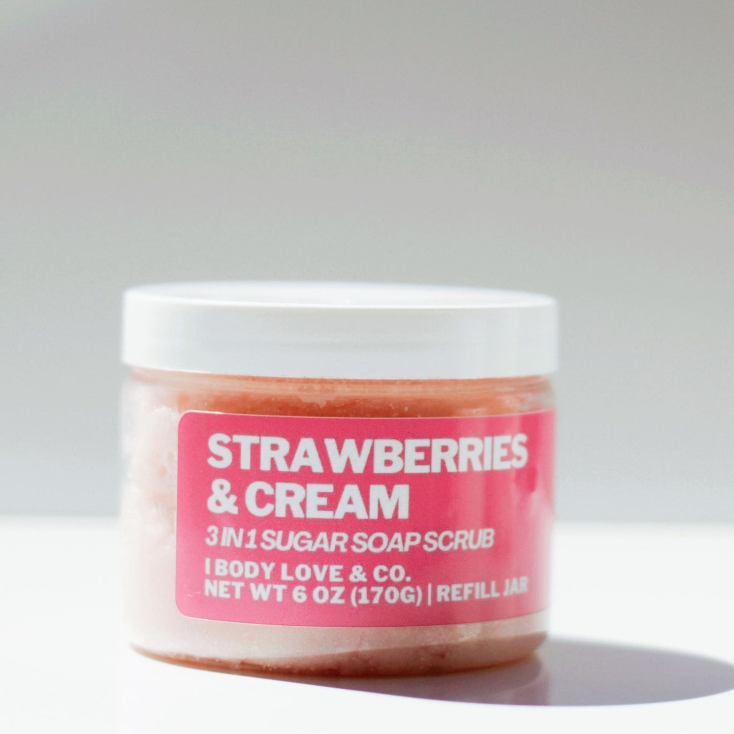 Sugar Scrub Strawberries and Cream