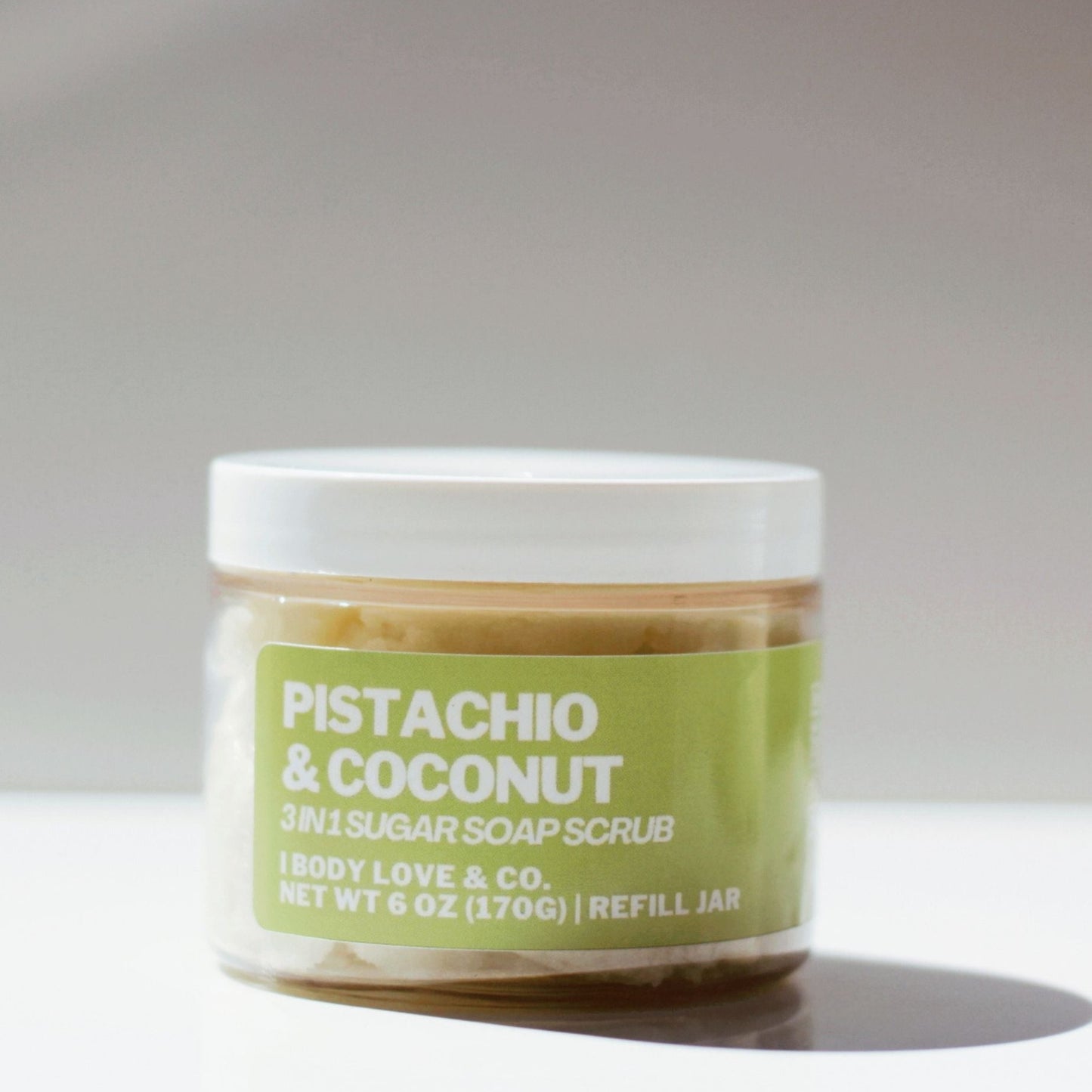 Sugar Soap Scrub Pistachio & Coconut