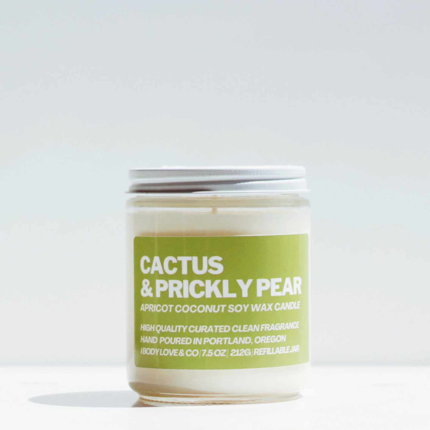 Cactus and Prickly Pear Candle Apricot coconut wax