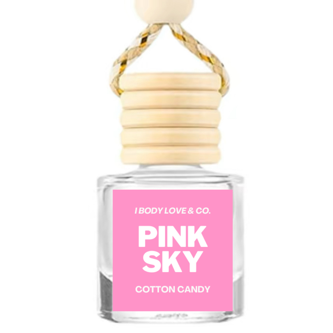 Pink Sky Car Freshener