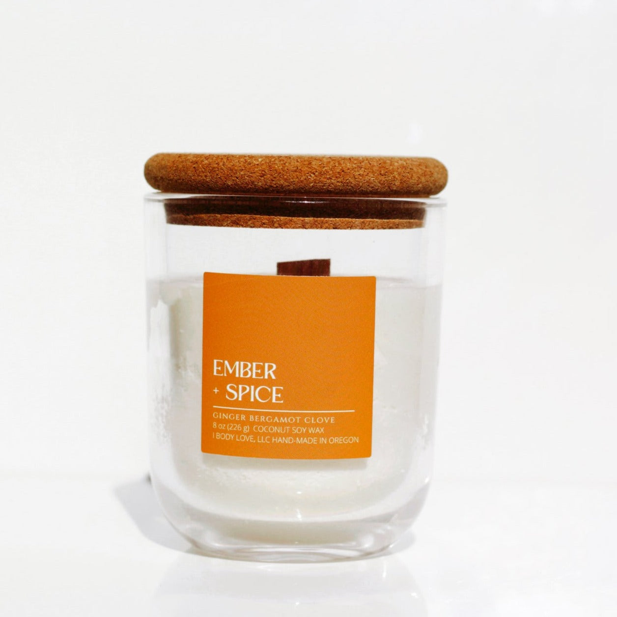 Refillable Candle- Ember & Spice Candle