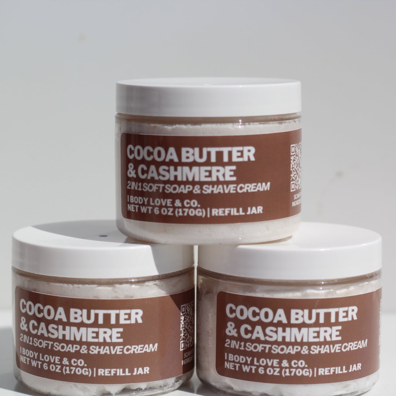 cocoa butter & cashmere 2n1 Soap Shave Cream