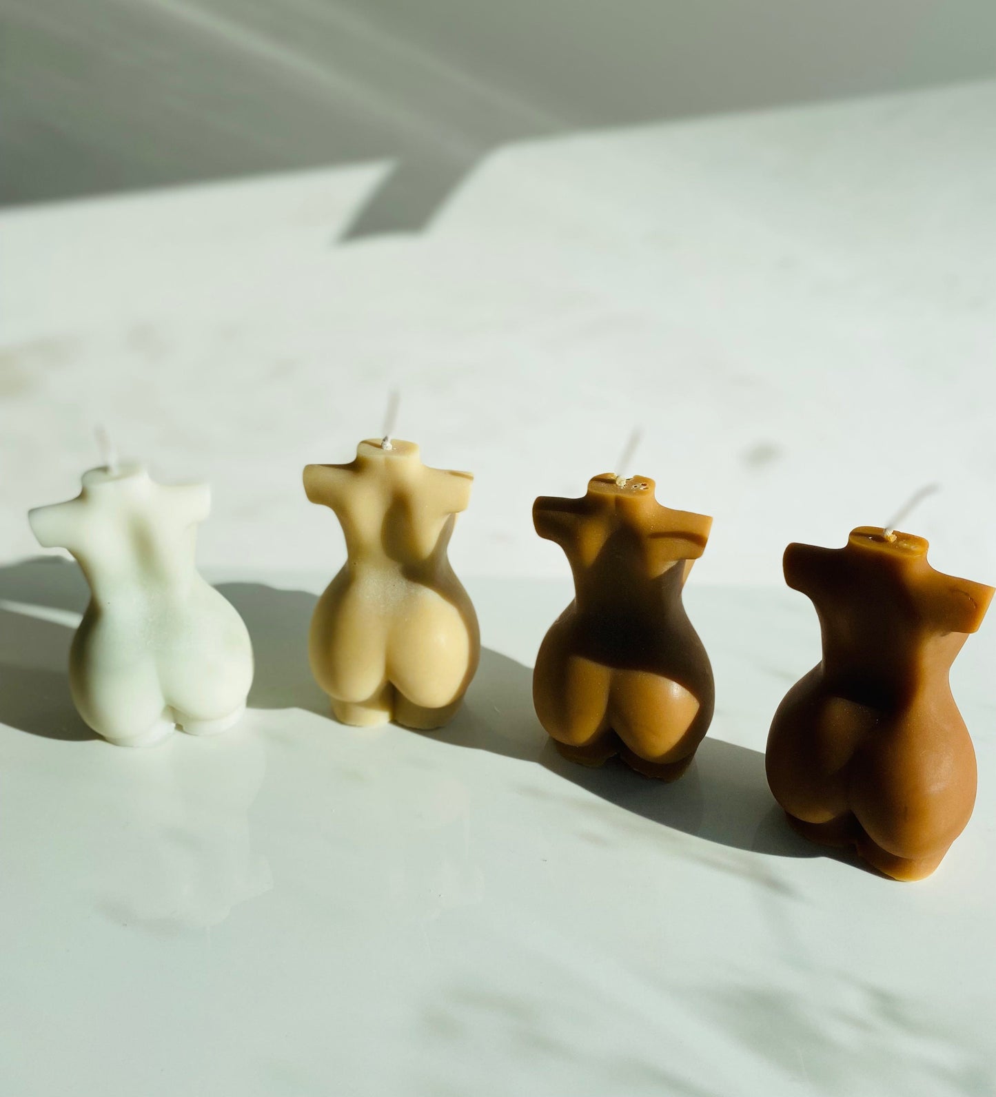 I Body Love Candles Ivory / Curvy Female Curvy Female Body Candle