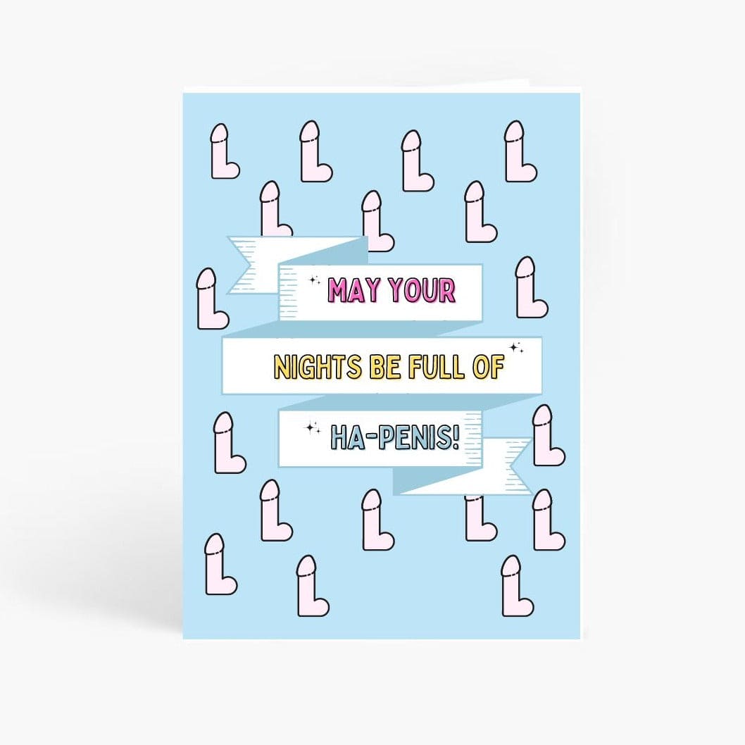 I Body Love Gift Card May your nights be full of Ha-Penis Gift Card