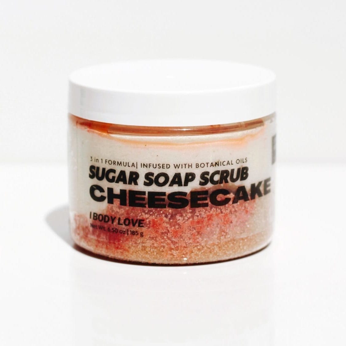 I BODY LOVE, LLC Scrubs Strawberry Cheesecake Sugar Soap Scrub