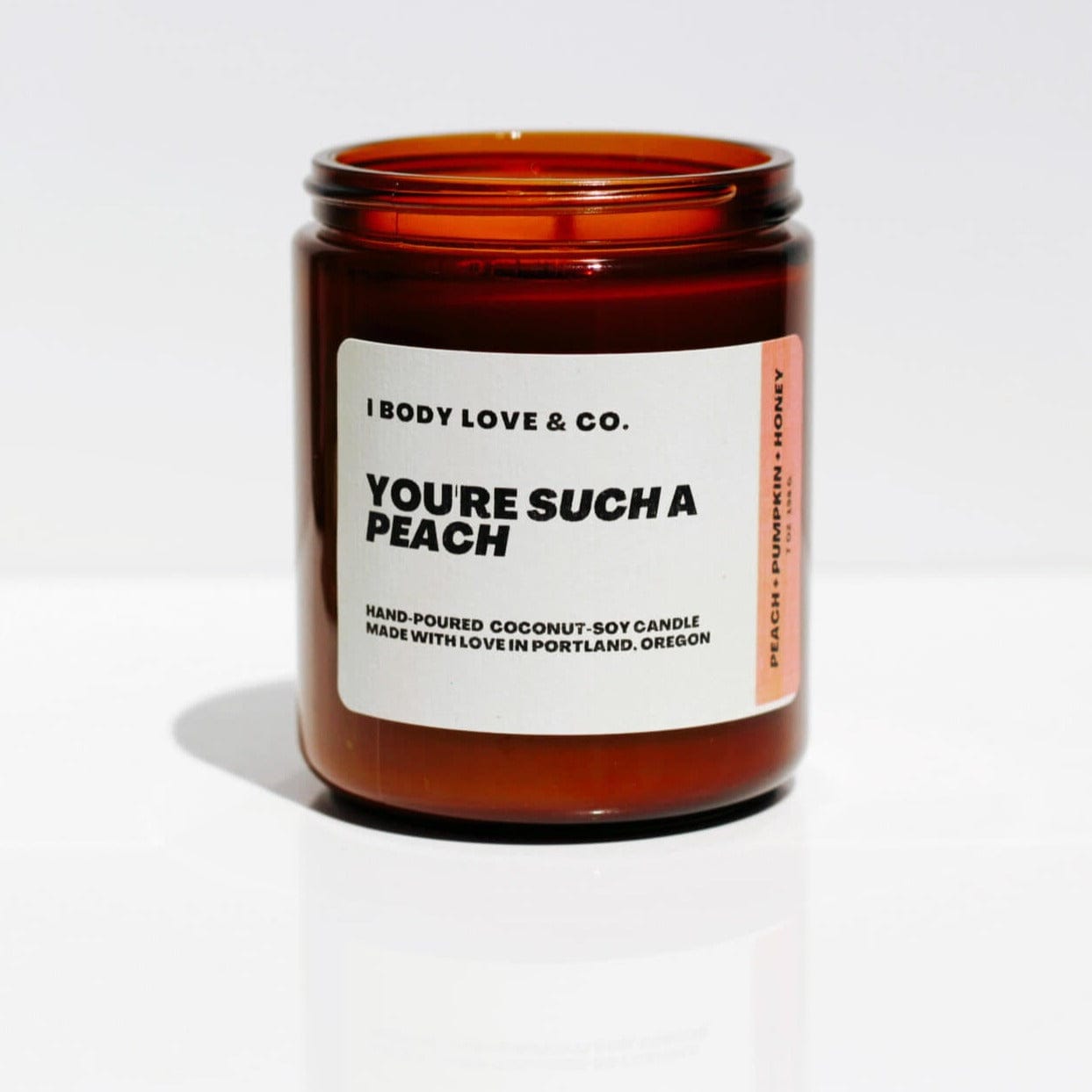 I Body Love Soy Candle Peach Pumpkin You're Such a Peach Candle