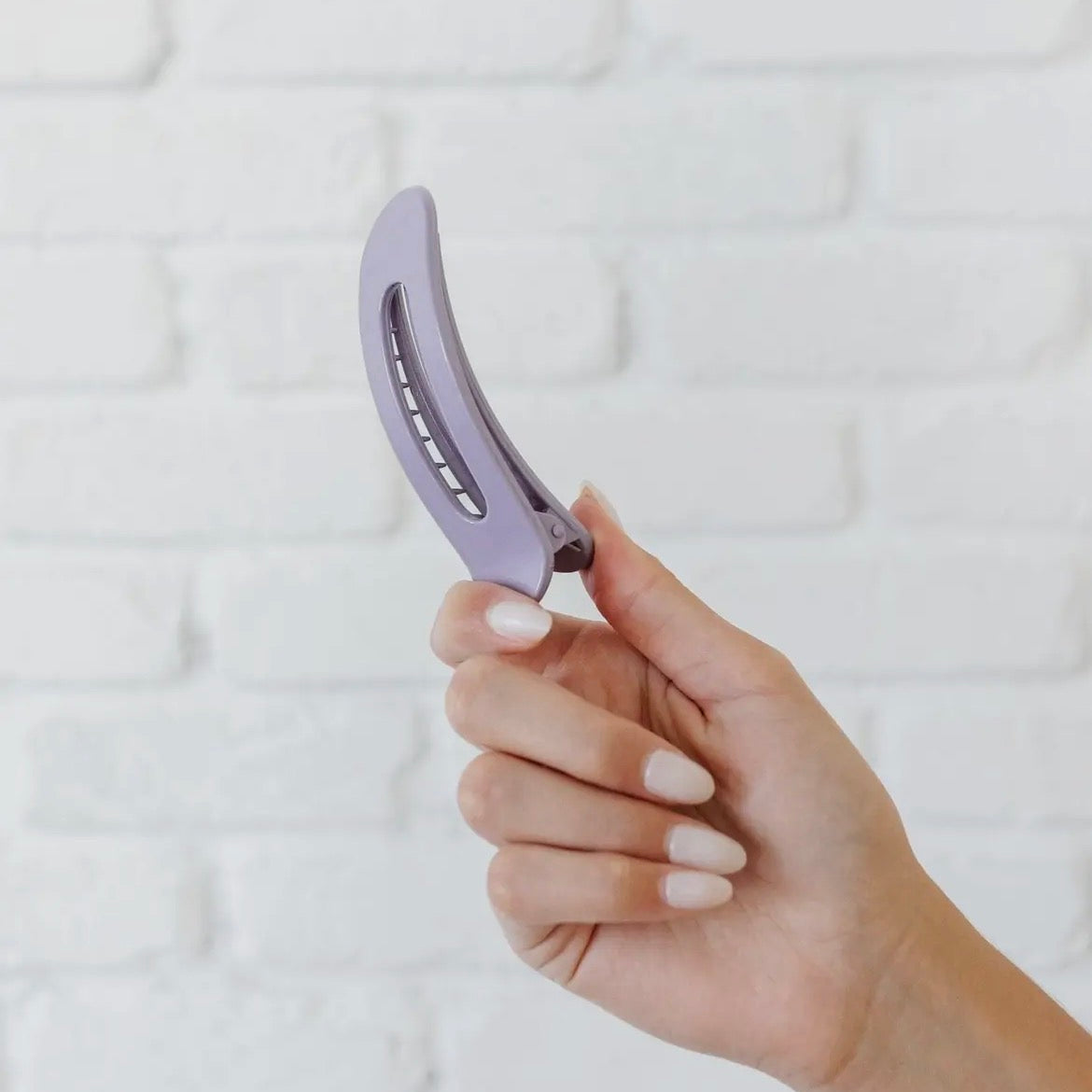 Glossy Flat Claw Clip