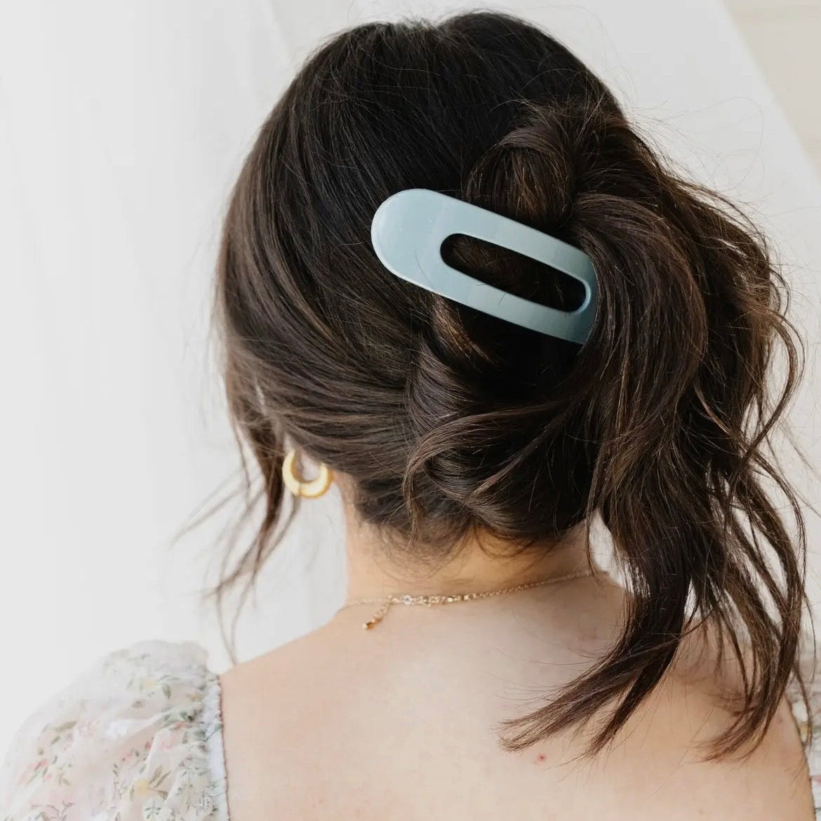 Glossy Flat Claw Clip