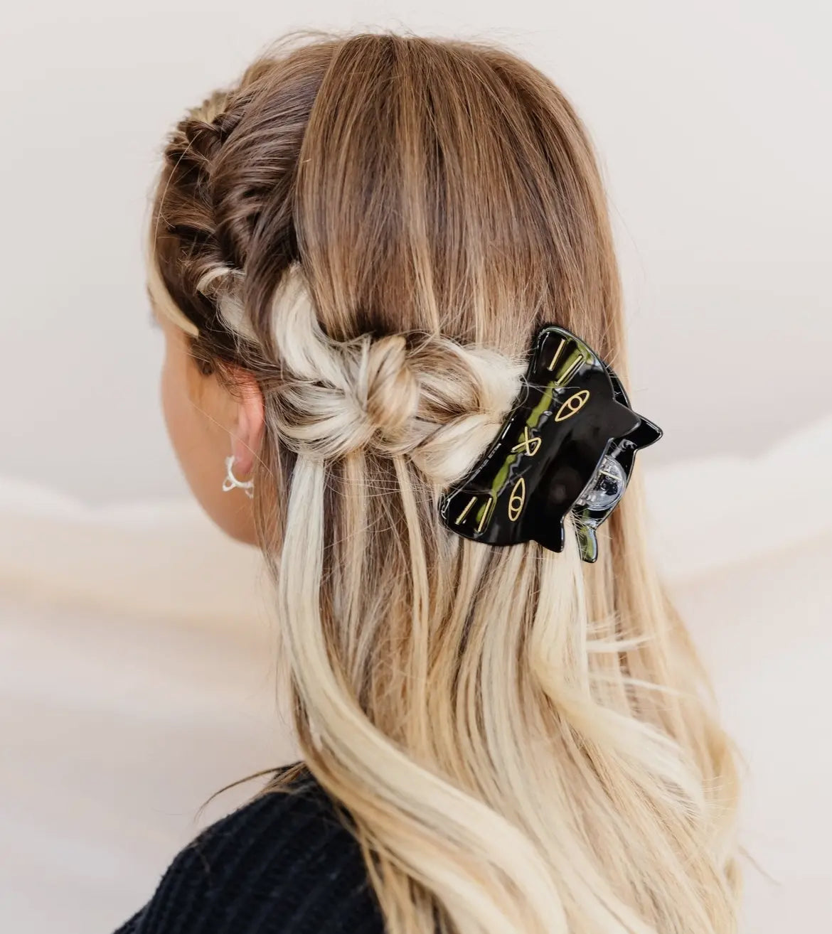 Kitty Face Hair Claw