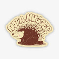 “Not a Hugger” Porcupine Sticker