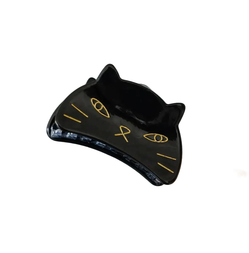 Kitty Face Hair Claw