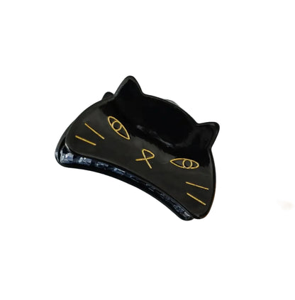 Kitty Face Hair Claw