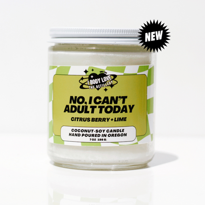 No, I Adult Today Candle 