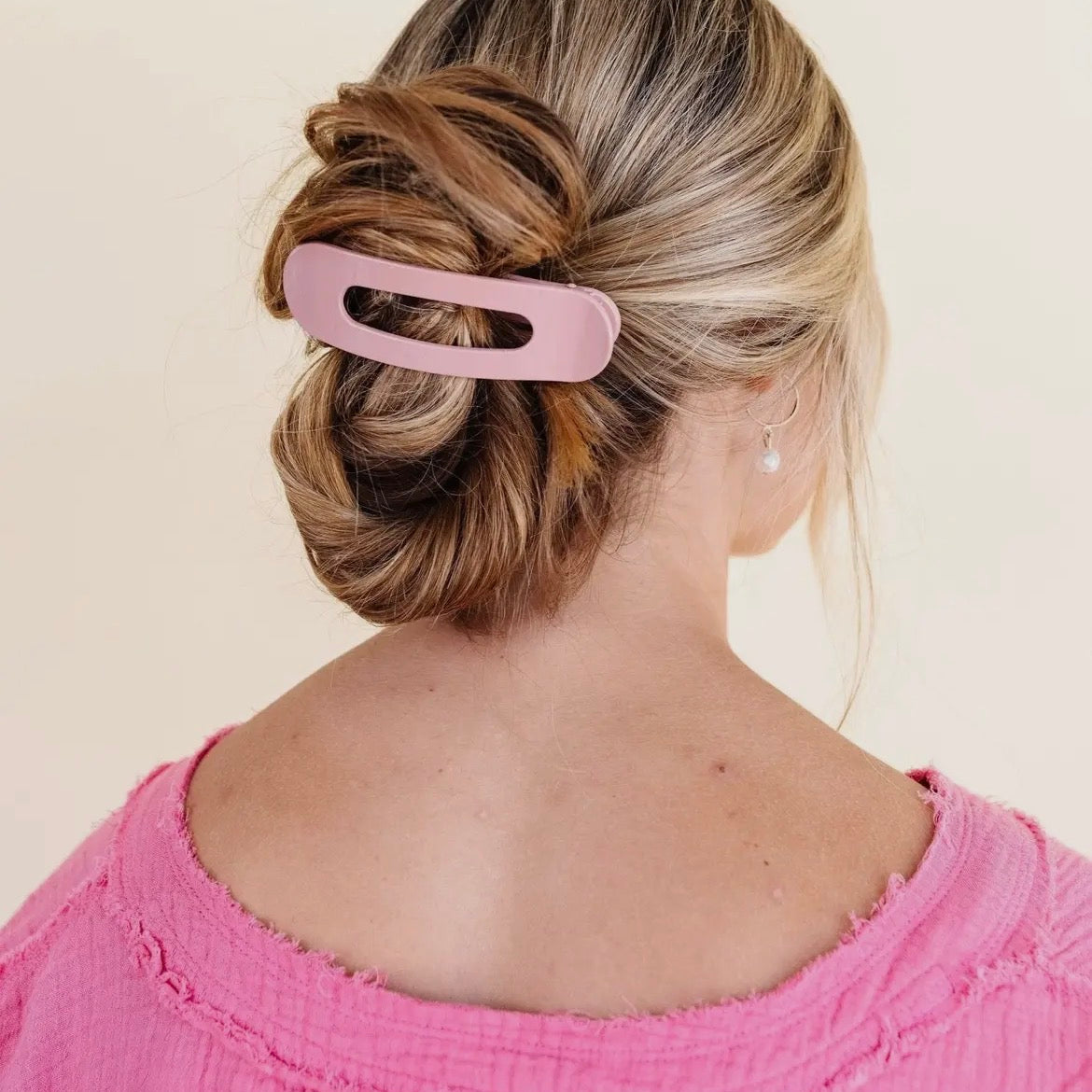 Glossy Flat Claw Clip