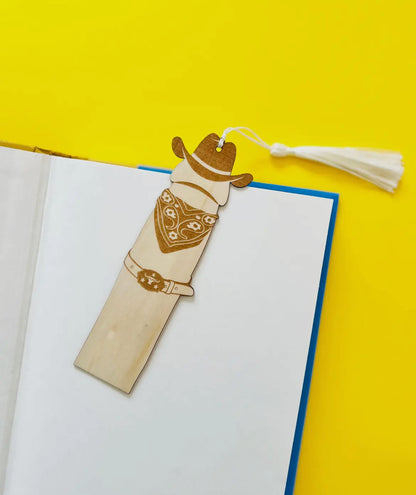 Cowboy Cockmark Bookmark