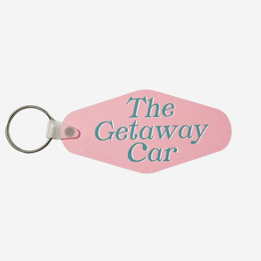 Motel Style Keychain The Getaway Car