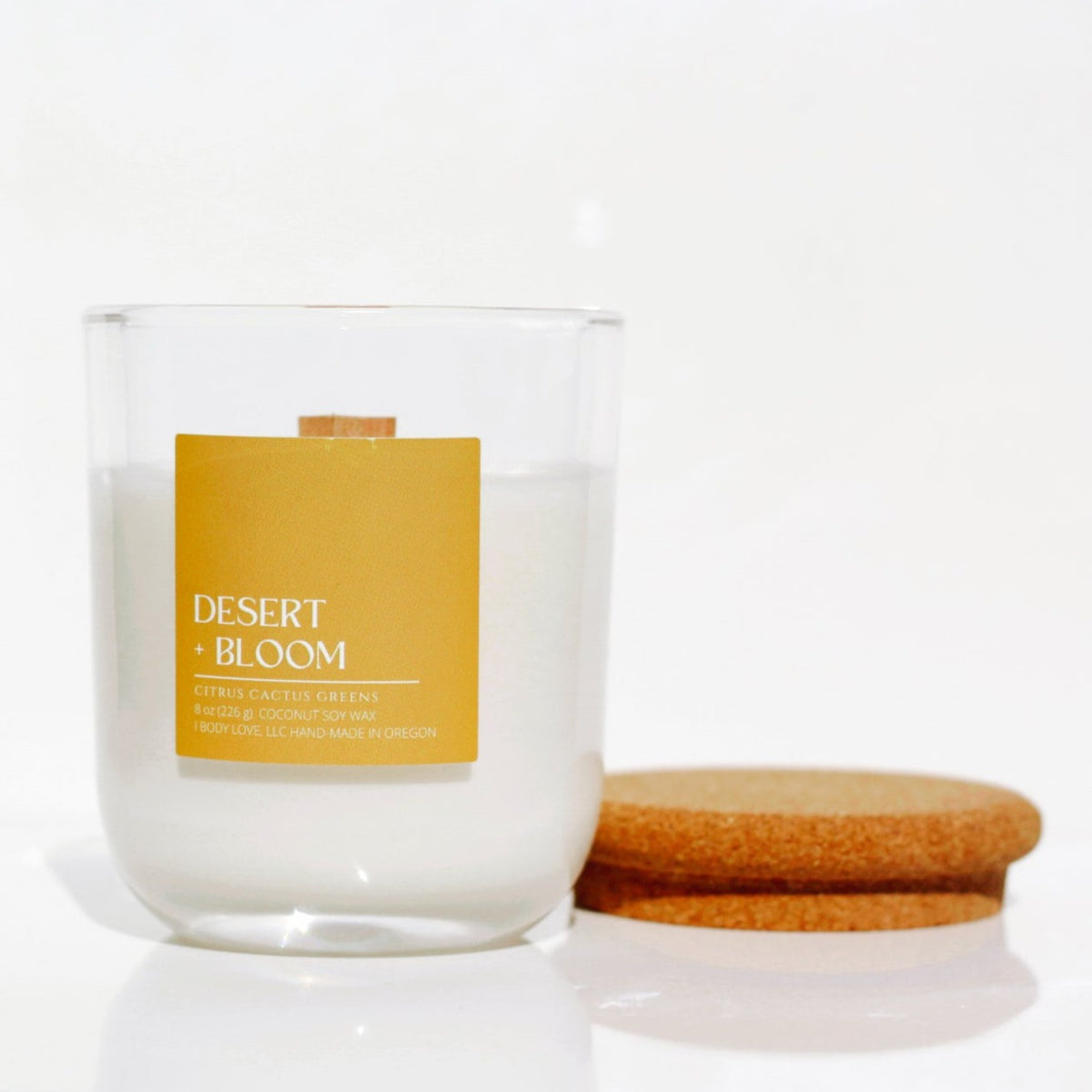 Refillable Candle Desert Bloom Scented Candle