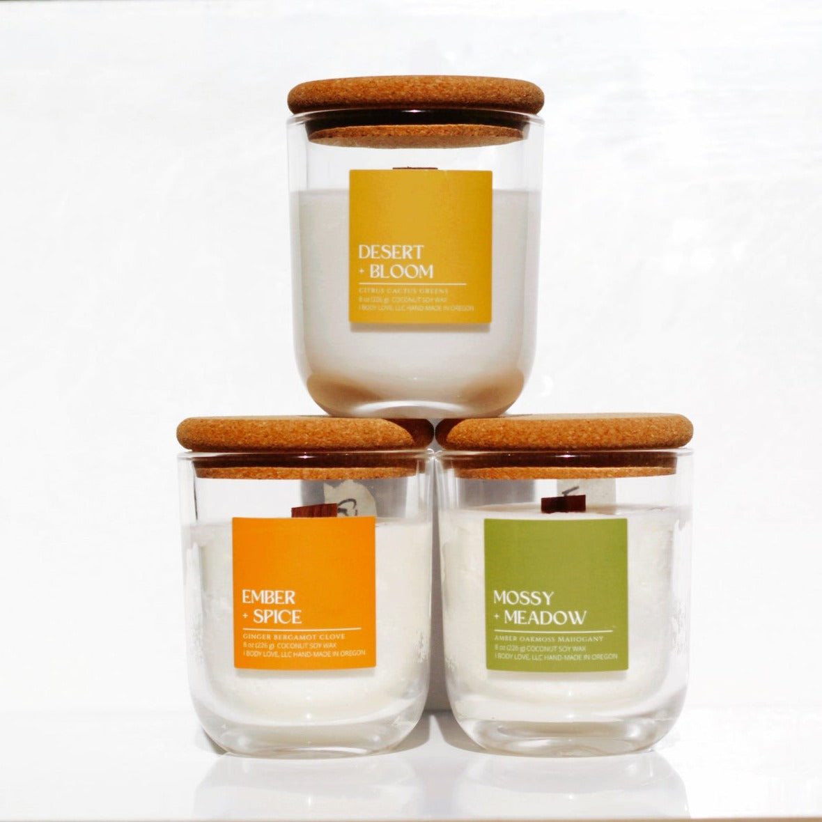 Refillable Candle- Ember & Spice Candle 