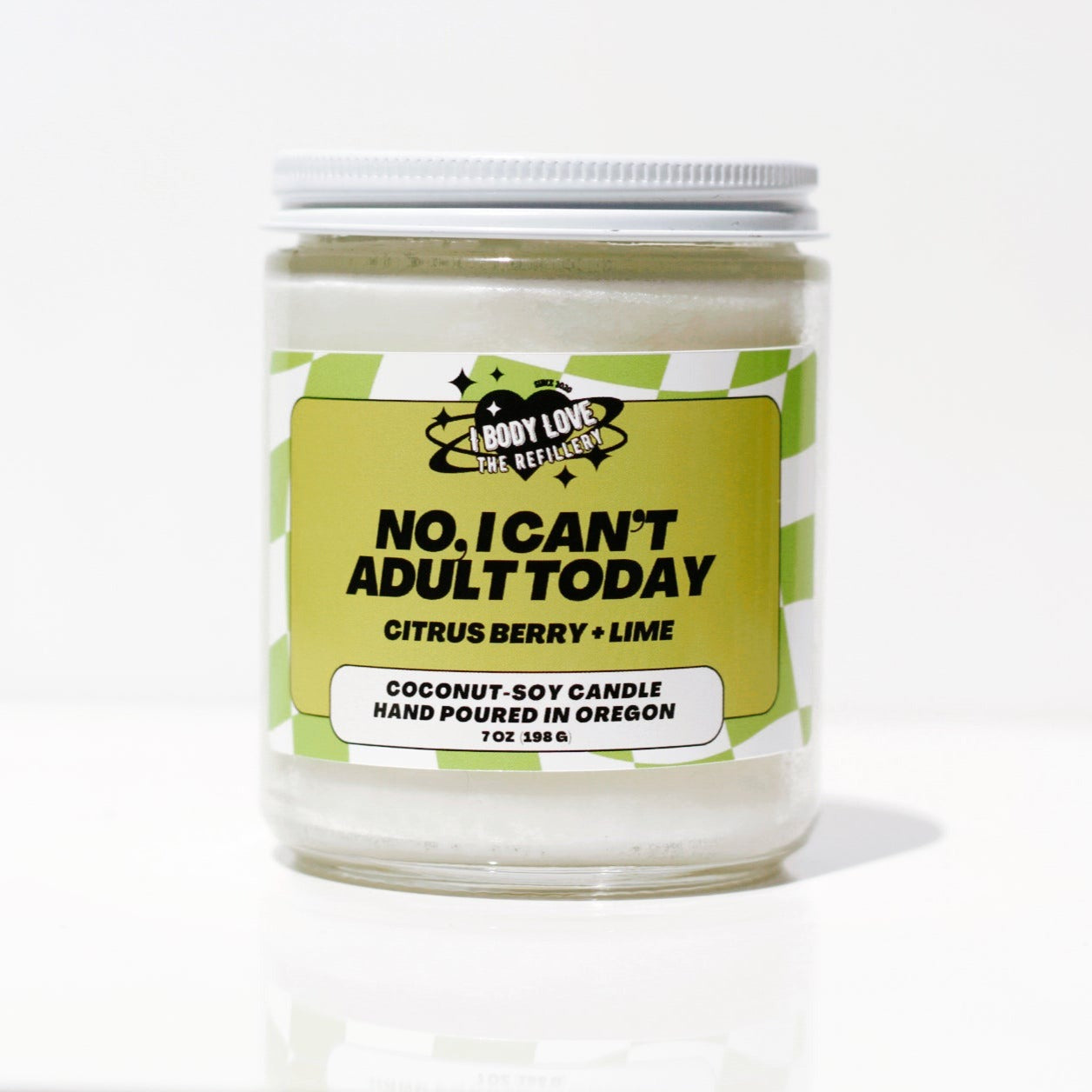 No, I Can't Adult Today Candle