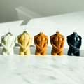 I Body Love Candles Ivory / Male Male Body Candle