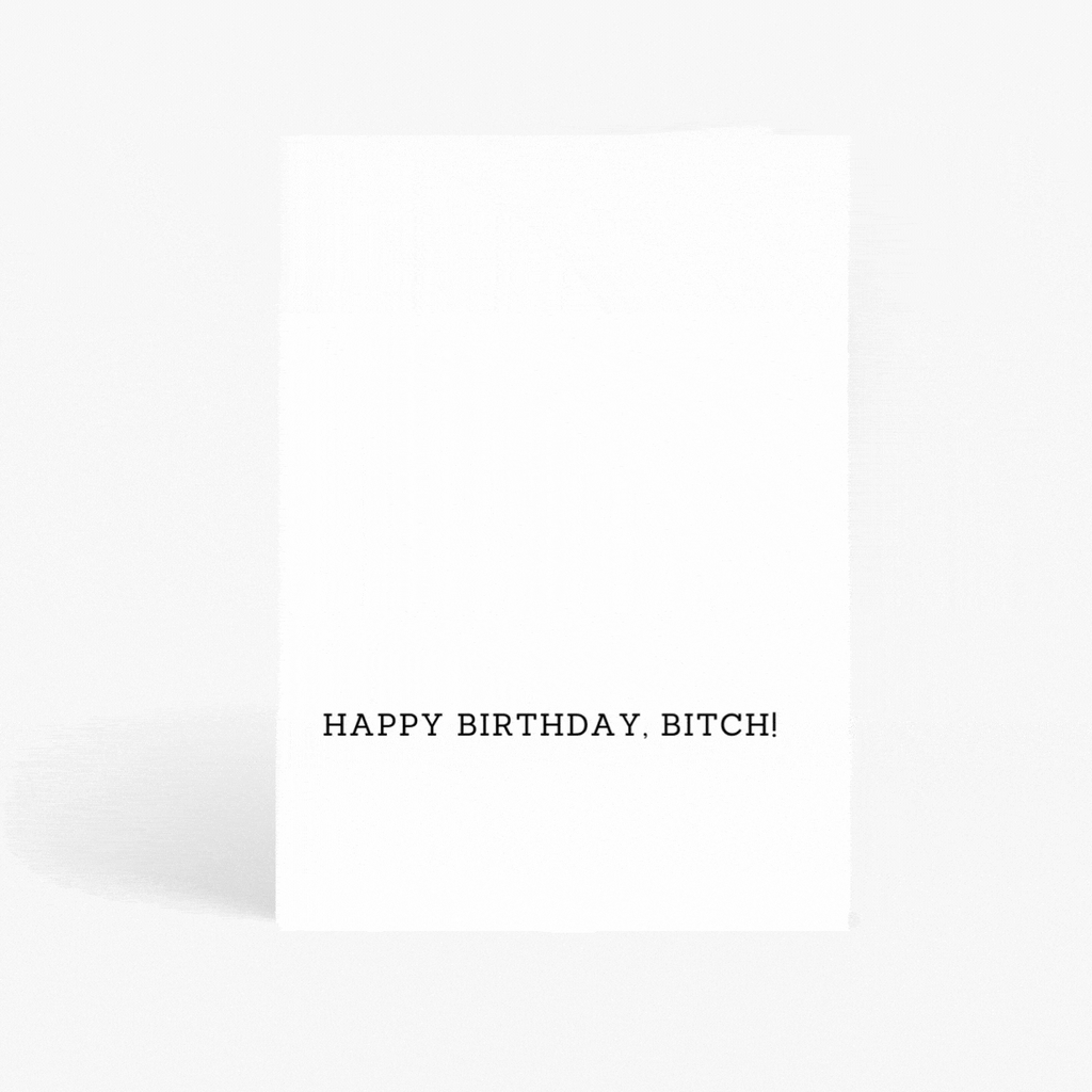 I Body Love Gift Card August Birthday Card