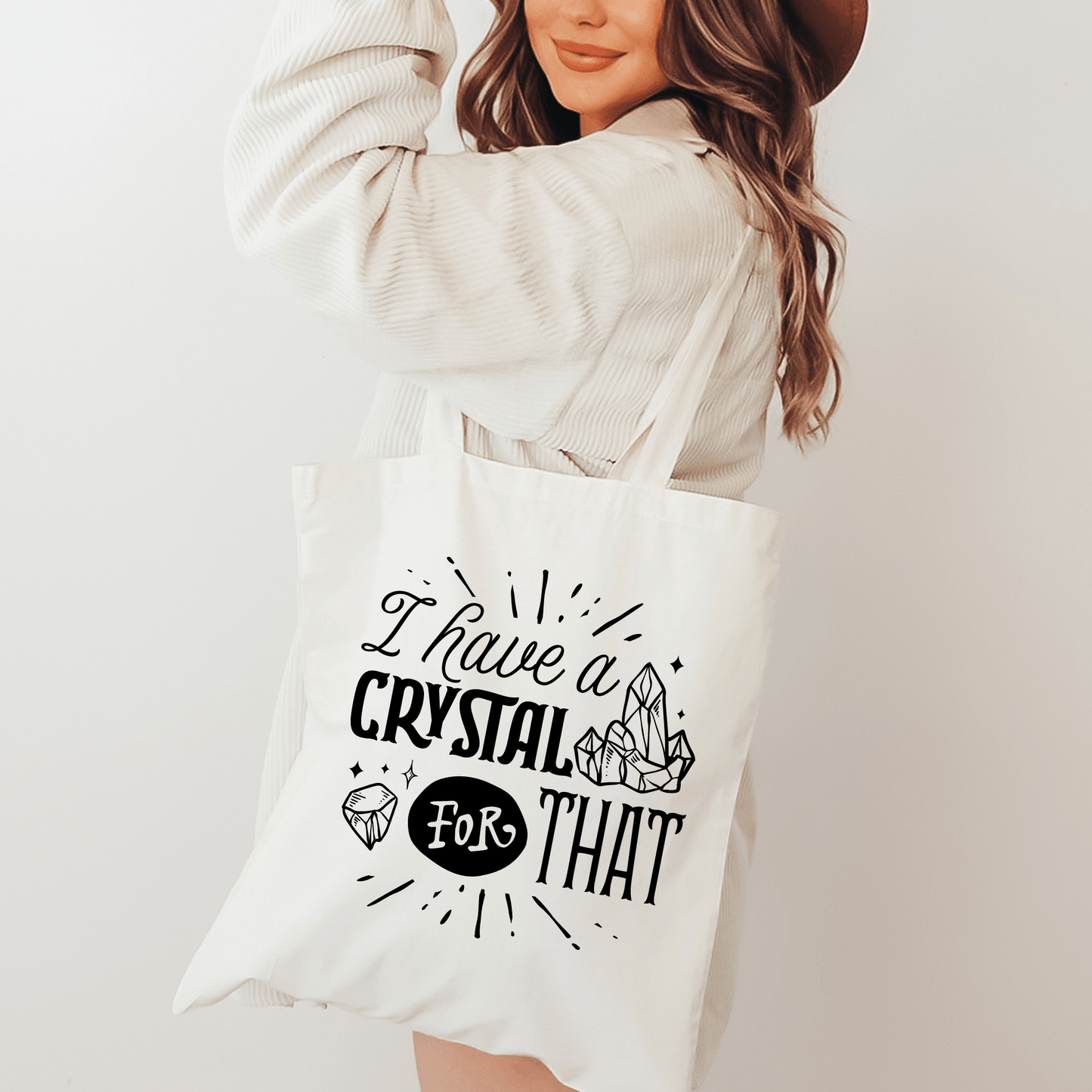 I Body Love Tote Bag I Have a Crystal For That Tote Bag