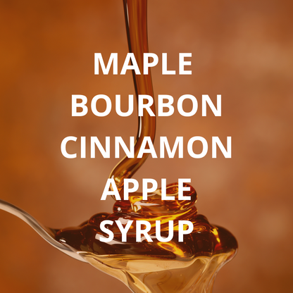 Maple Bourbon, Cinnamon Apple, Scent Profile Candle 