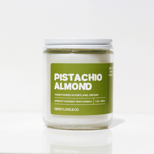 Pistachio almond coconut candle