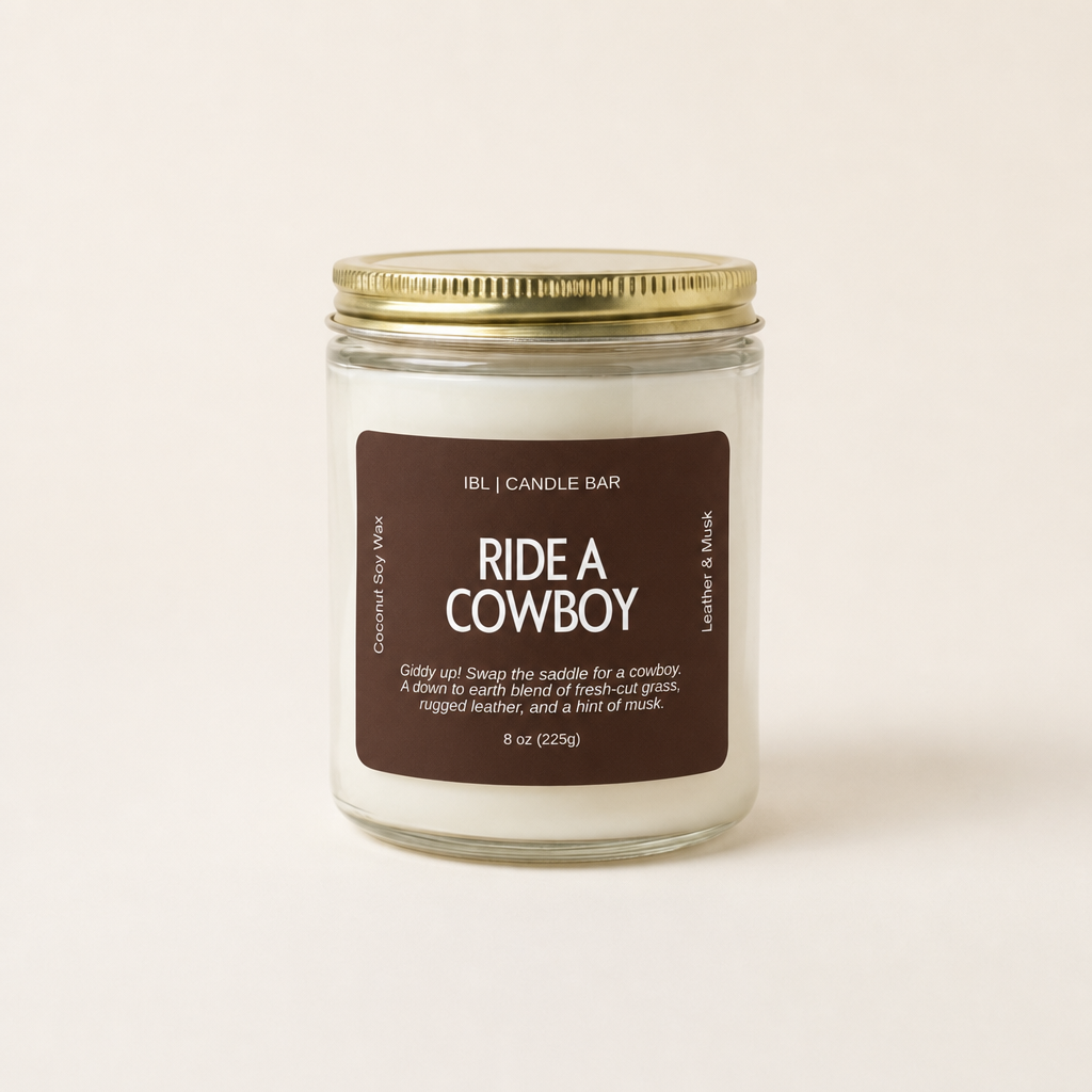 Ride a Cowboy Candle